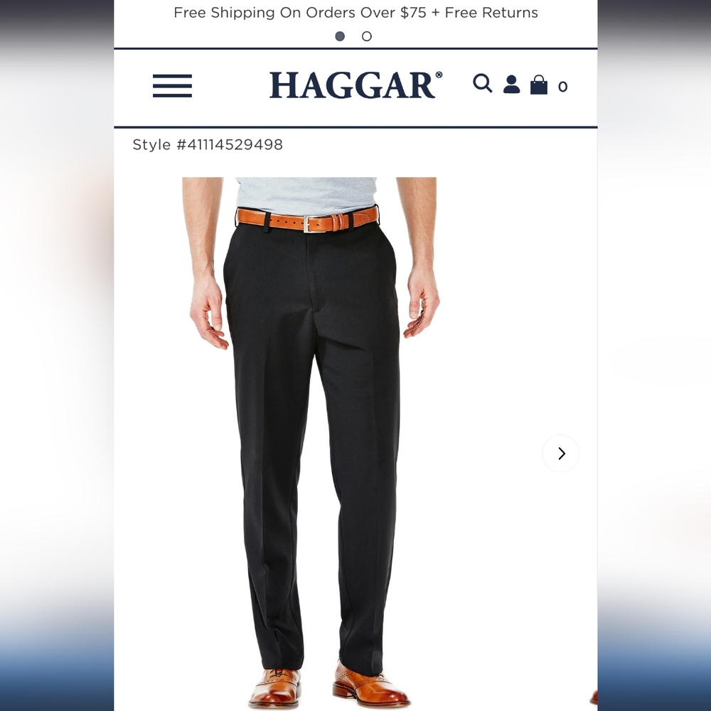 New Haggar Men's Pro 18 pants